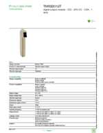 Datasheet for Schneider Electric TM5SDO12T, EAN: 3595864074665