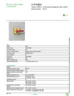 Datasheet for Schneider Electric VCF5GEN, EAN: 3389119413213