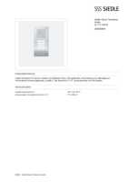 Datasheet for Siedle 200042894-00, EAN: 4015739428946