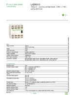 Datasheet for Schneider Electric LADN313, EAN: 3389110821277 Datasheet for Schneider Electric LADN313, EAN: 3389110821277