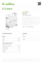 Datasheet for Spelsberg 97953801, EAN: 4013902220243 Datasheet for Spelsberg 97953801, EAN: 4013902220243