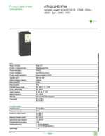 Datasheet for Schneider Electric ATV212HD37N4, EAN: 3606480322563