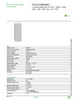 Datasheet for Schneider Electric ATV212WD45N4, EAN: 3606480322297