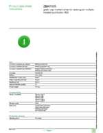 Datasheet for Schneider Electric ZBA7335, EAN: 3389119044721
