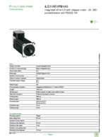 Datasheet for Schneider Electric ILS1V851PB1A0, EAN: 3389119227735 Datasheet for Schneider Electric ILS1V851PB1A0, EAN: 3389119227735
