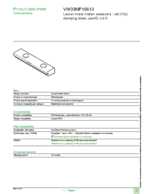 Datasheet for Schneider Electric VW33MF10613, EAN: 3606485228990