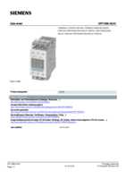 Datasheet for Siemens 3RT19664EA3, EAN: 4011209512467