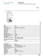 Datasheet for Schneider Electric A9Z24225, EAN: 3606480442995