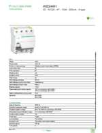 Datasheet for Schneider Electric A9Z24491, EAN: 3606480443374