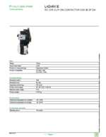 Datasheet for Schneider Electric LAD4RCE, EAN: 3389110385199 Datasheet for Schneider Electric LAD4RCE, EAN: 3389110385199