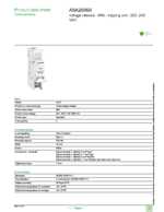 Datasheet for Schneider Electric A9A26960, EAN: 3606480087998