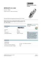 Datasheet for Phoenix Contact 3190645, EAN: 4017918117436
