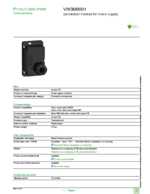 Datasheet for Schneider Electric VW3M9001, EAN: 3606480595509