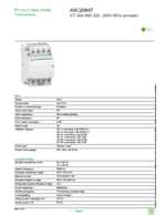 Datasheet for Schneider Electric A9C20847, EAN: 3606480375125