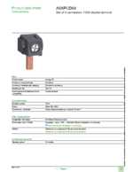 Datasheet for Schneider Electric A9XPCD04, EAN: 3606480485282