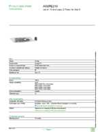 Datasheet for Schneider Electric A9XPE210, EAN: 3606480485237
