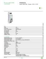 Datasheet for Schneider Electric A9S60232, EAN: 3606480088728 Datasheet for Schneider Electric A9S60232, EAN: 3606480088728