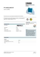 Datasheet for Phoenix Contact 2839253, EAN: 4017918182878