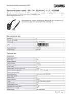 Datasheet for Phoenix Contact 1435548, EAN: 4046356413817