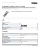 Datasheet for Phoenix Contact 1663640, EAN: 4017918123451