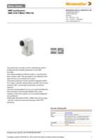 Datasheet for Weidmüller 1652400000, EAN: 4008190402495