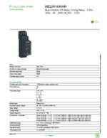 Datasheet for Schneider Electric RE22R1MKMR, EAN: 3606480792571