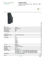 Datasheet for Schneider Electric RE22R1AMR, EAN: 3606480792366