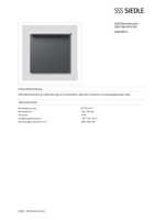 Datasheet for Siedle 200038510-00, EAN: 4015739385102