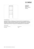 Datasheet for Siedle 200039363-00, EAN: 4015739393633