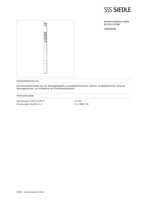 Datasheet for Siedle 200038368-00, EAN: 4015739383689