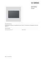 Datasheet for Siedle 200038957-00, EAN: 4015739389575