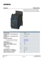Datasheet for Siemens 3RF34031BD24, EAN: 4011209863279