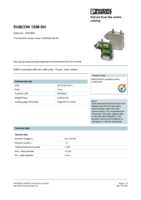 Datasheet for Phoenix Contact 2761606, EAN: 4017918101671