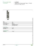 Datasheet for Schneider Electric LU9G02, EAN: 3389110110029
