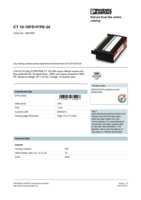 Datasheet for Phoenix Contact 2807926, EAN: 4017918075408