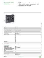 Datasheet for Schneider Electric VZ7, EAN: 3389110551969