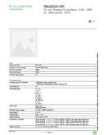 Datasheet for Schneider Electric RE22R2ACMR, EAN: 3606480792519