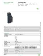 Datasheet for Schneider Electric RE22R1KMR, EAN: 3606480792458