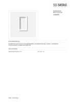 Datasheet for Siedle 210004955-00, EAN: 4056138000357