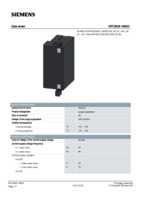 Datasheet for Siemens 3RT29261BB00