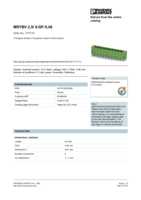 Datasheet for Phoenix Contact 1777112, EAN: 4017918039288