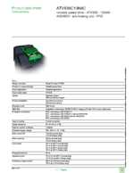 Datasheet for Schneider Electric ATV930C13N4C, EAN: 3606480883460