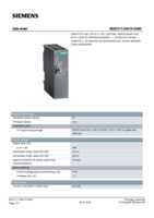Datasheet for Siemens 6ES73172AK140AB0, EAN: 4025515080183