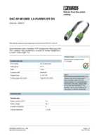 Datasheet for Phoenix Contact 1500910, EAN: 4017918612290