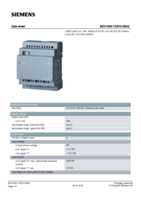 Datasheet for Siemens 6ED10551CB100BA2, EAN: 4034106029487