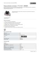 Datasheet for Phoenix Contact 2859000, EAN: 4017918902452
