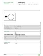 Datasheet for Schneider Electric ZB2BY4909, EAN: 3389110645583