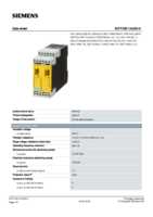 Datasheet for Siemens 3UF73301AU000, EAN: 4011209841796