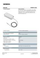 Datasheet for Siemens 6NH98701AA00, EAN: 4019169854412