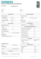 Datasheet for Siemens 6SL32440BB131PA1, EAN: 4042948661734 Datasheet for Siemens 6SL32440BB131PA1, EAN: 4042948661734